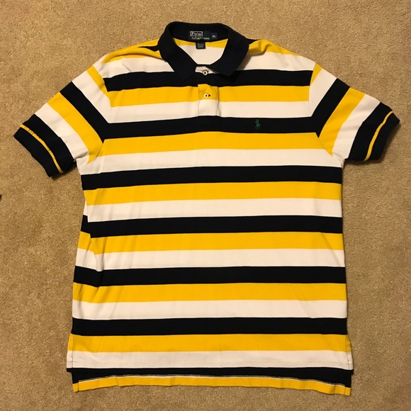 Polo Ralph Lauren Other - Great looking Yellow black and white polo